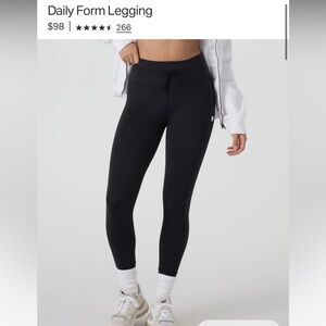 Vuori Daily Form Leggings size S - Black